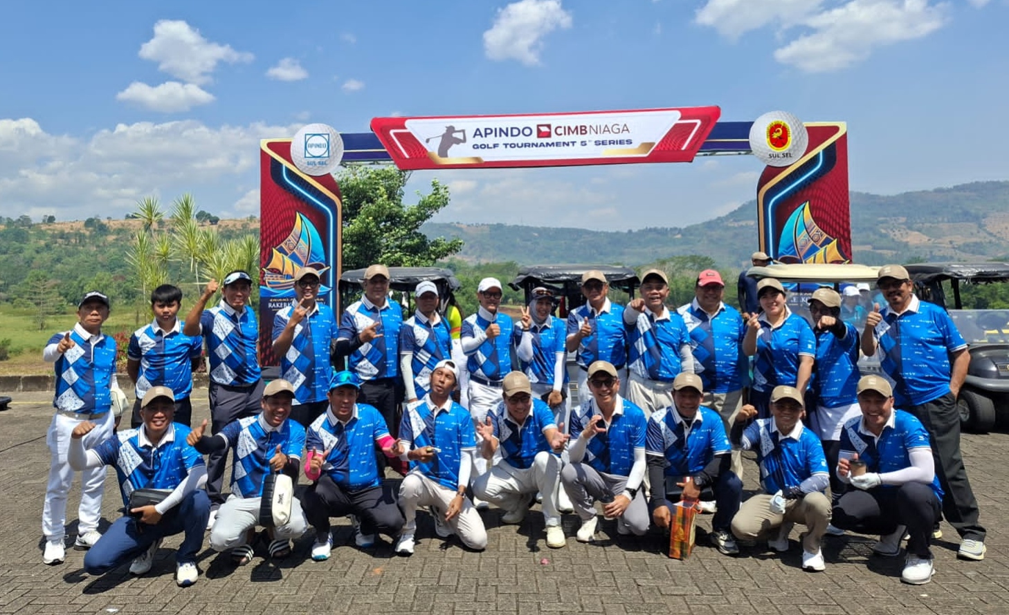 Turnamen Golf Meriahkan Rakerkonas APINDO XXXV